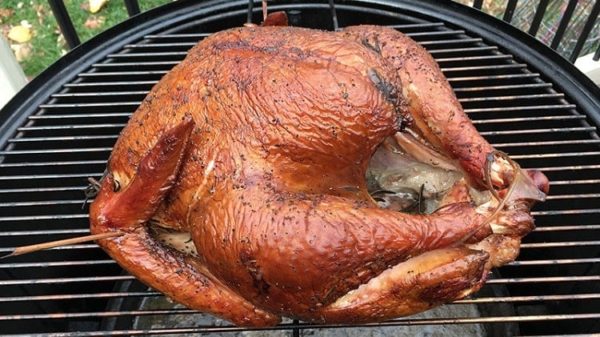 smoked turkey temperature done